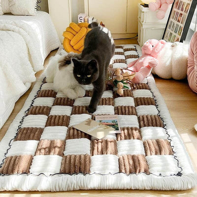 Soft Checked Sofa Protectors for Dogs