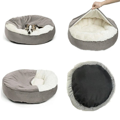 Luxury Orthopedic Dog Bed with Memory Foam Washable Cover and Plush Upholstery