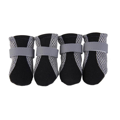 Waterproof Dog Boots with Grip (4-Pack)