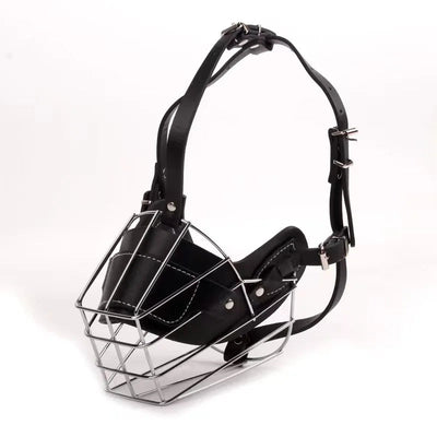 SteelPaw Leather Dog Muzzle