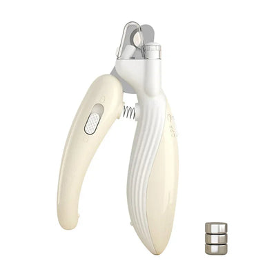 滑り止めハンドル付きLEDペット爪切り