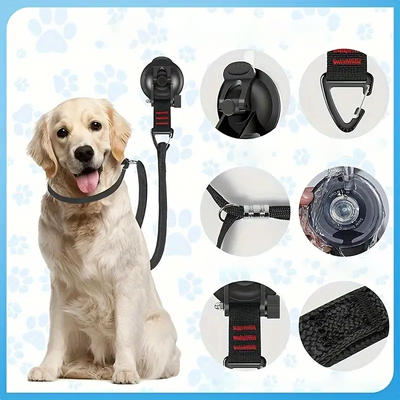 Pet Care Suction Cup Harness Attachment