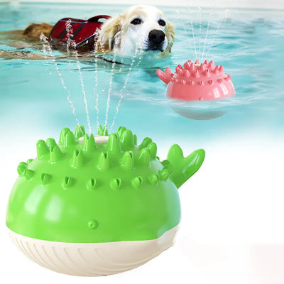 Water Toy for Dogs – Spraying Play Ball for the Pool