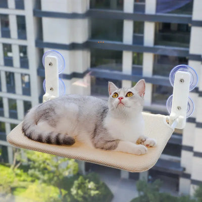 猫用吸盤折りたたみハンモック