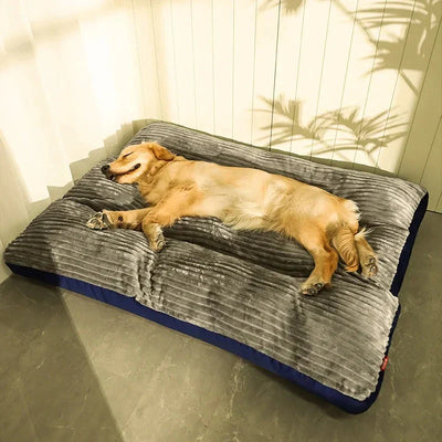 取り外し可能なカバー付き人間工学に基づいた犬用クッション