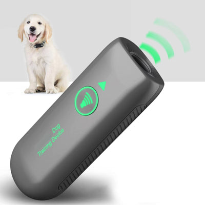 ハンドヘルド超音波犬の吠え声制御およびトレーニング装置