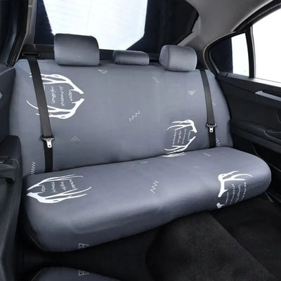 Robust Dog Seat Cover for Car Backseat