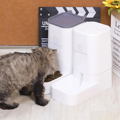 猫・犬用給餌器・給水器 - 自動給餌ペットフィーダー