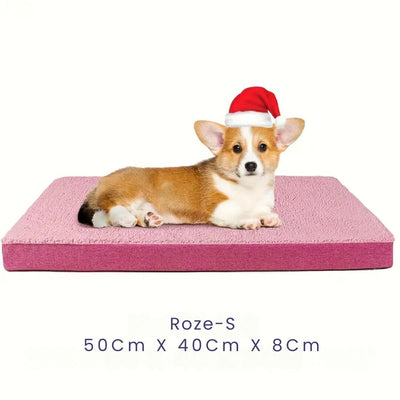 Premium Memory Foam Dog Bed with Washable Cover, Non-Slip, and Suitable for Large Breeds