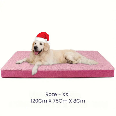 Premium Memory Foam Dog Bed with Washable Cover, Non-Slip, and Suitable for Large Breeds