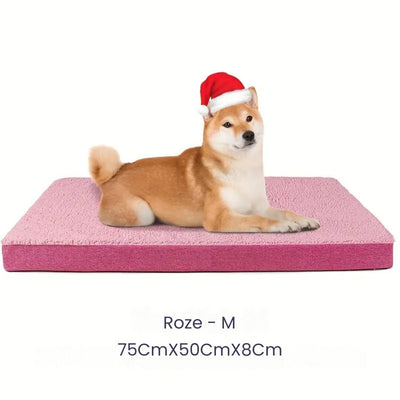 Premium Memory Foam Dog Bed with Washable Cover, Non-Slip, and Suitable for Large Breeds