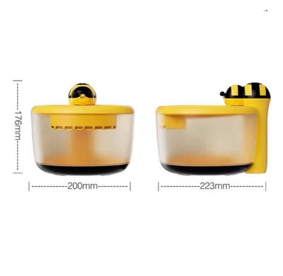 Bee Designの自動ペット用ウォーターファウンテン
