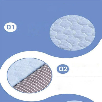 通気性と洗濯性に優れたペット用夏用クールマット