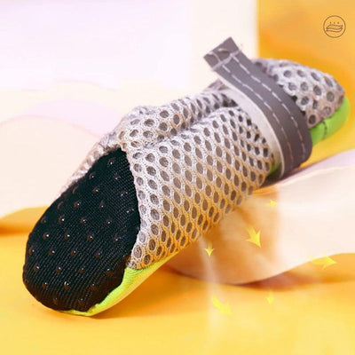 Waterproof Dog Boots with Grip (4-Pack)