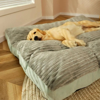 取り外し可能なカバー付き整形外科用犬用ベッド