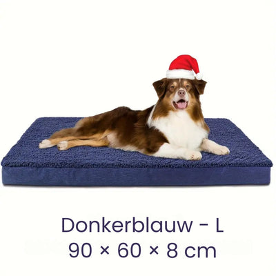 Premium Memory Foam Dog Bed with Washable Cover, Non-Slip, and Suitable for Large Breeds