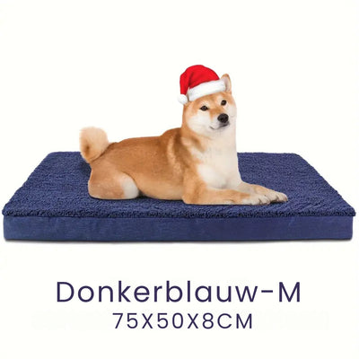 Premium Memory Foam Dog Bed with Washable Cover, Non-Slip, and Suitable for Large Breeds