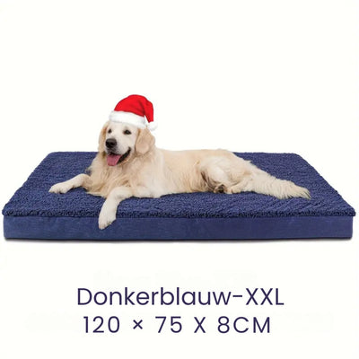 Premium Memory Foam Dog Bed with Washable Cover, Non-Slip, and Suitable for Large Breeds