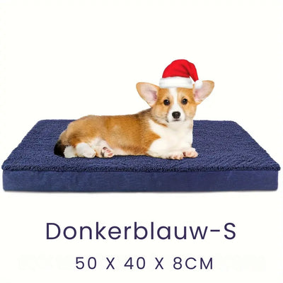 Premium Memory Foam Dog Bed with Washable Cover, Non-Slip, and Suitable for Large Breeds