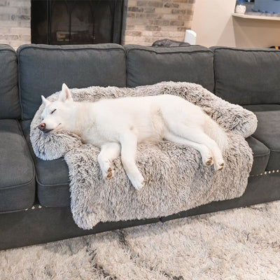 落ち着くソフトソファプロテクター犬用ベッド