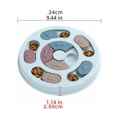 Dog Interactive Slow Feeder Bowl