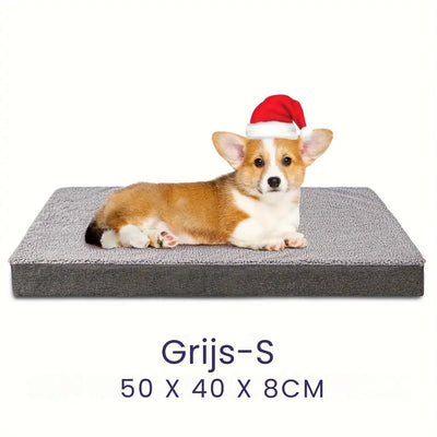 Premium Memory Foam Dog Bed with Washable Cover, Non-Slip, and Suitable for Large Breeds