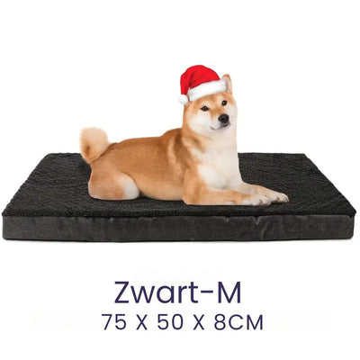 Premium Memory Foam Dog Bed with Washable Cover, Non-Slip, and Suitable for Large Breeds