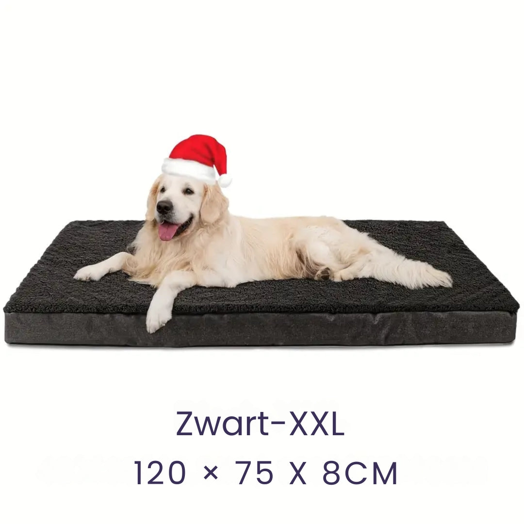 Premium Memory Foam Dog Bed with Washable Cover, Non-Slip, and Suitable for Large Breeds