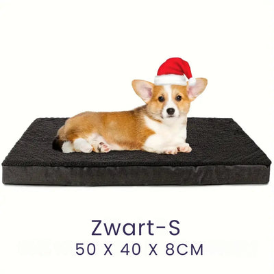 Premium Memory Foam Dog Bed with Washable Cover, Non-Slip, and Suitable for Large Breeds