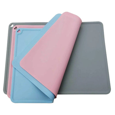 Waterproof Non-Slip Mat for Dogs Food and Water Bowls
