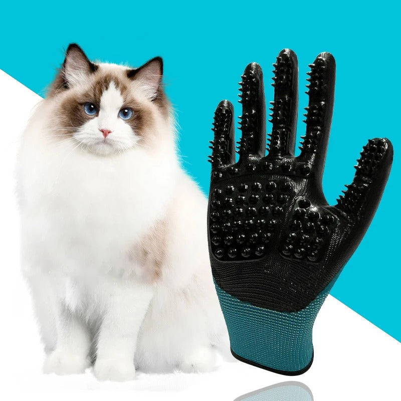 silicone grooming gloves for dogs