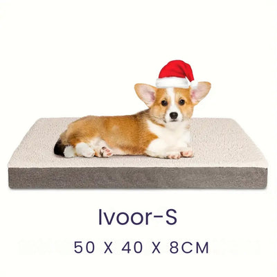 Premium Memory Foam Dog Bed with Washable Cover, Non-Slip, and Suitable for Large Breeds