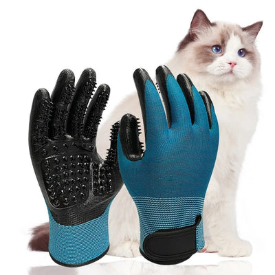 silicone grooming gloves for dogs