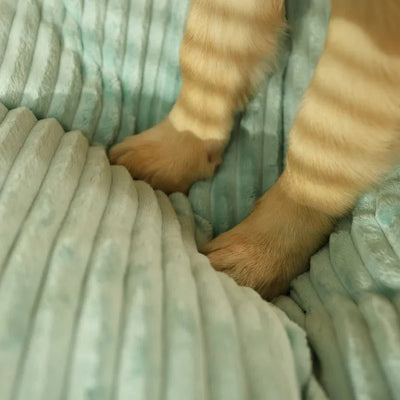 取り外し可能なカバー付き人間工学に基づいた犬用クッション