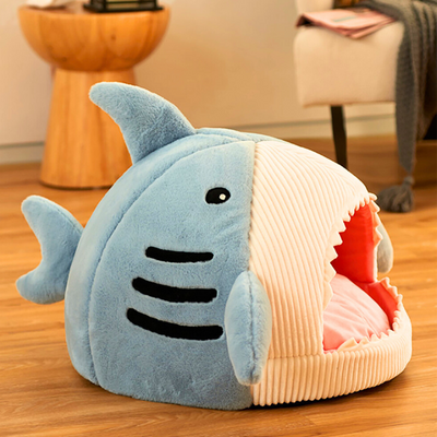 快適なクッション付きポータブル猫ベッド