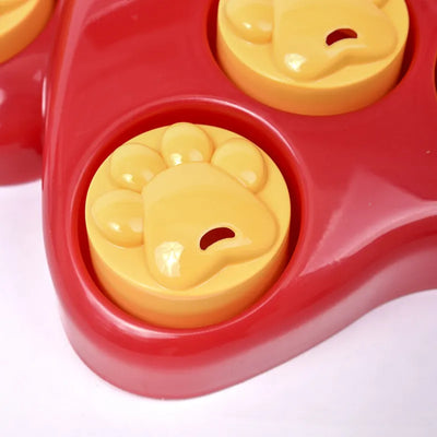Dog Toy Feeding Station with Paw Design – Interactive Toy for Dogs for Mental Stimulation