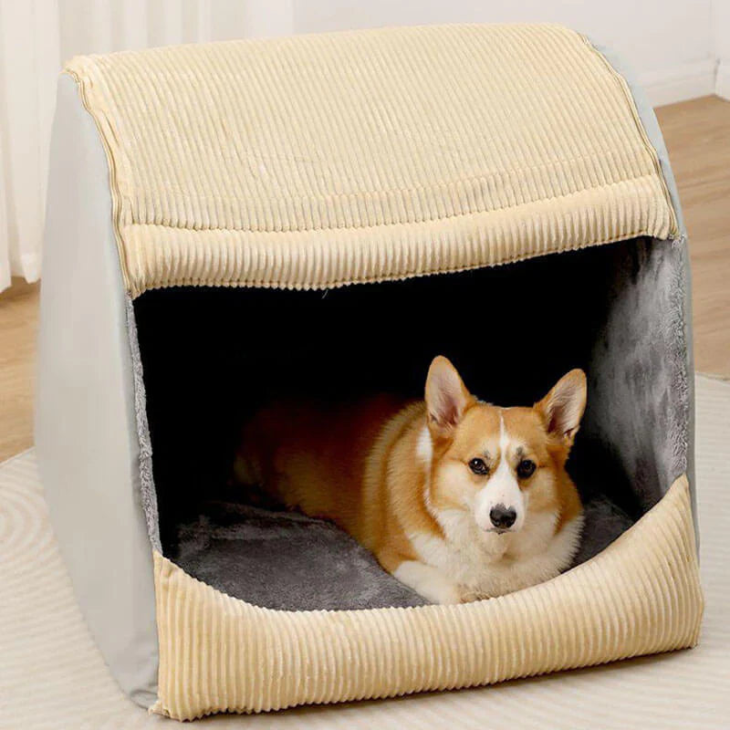 快適な睡眠のための犬用テント