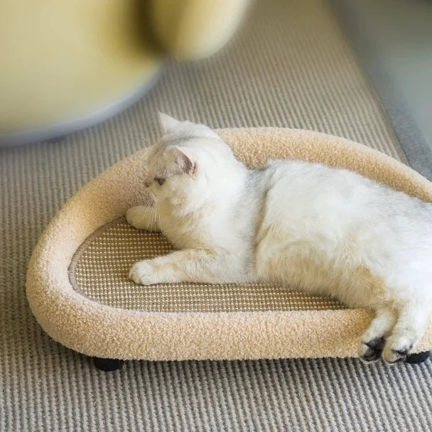 高級サイザル麻猫用ベッド