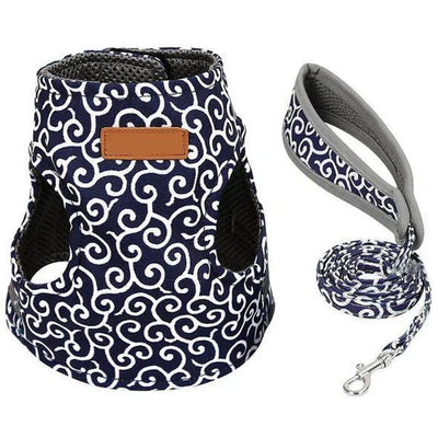 Breathable Cat Harness with Leash for Outdoor Walks