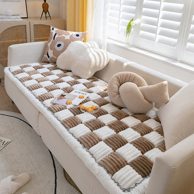 Soft Checked Sofa Protectors for Dogs