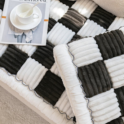 Soft Checked Sofa Protectors for Dogs