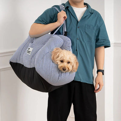 Comfortable dog bed for the car