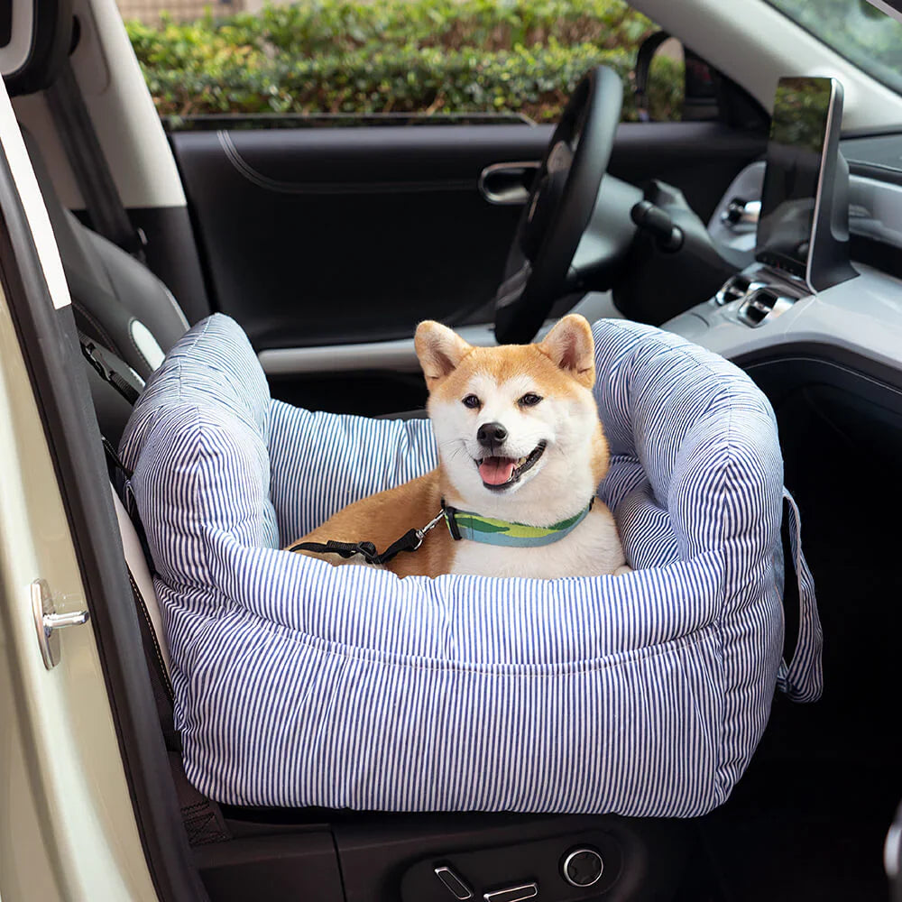 Comfortable dog bed for the car