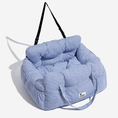 Comfortable dog bed for the car