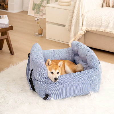 Comfortable dog bed for the car