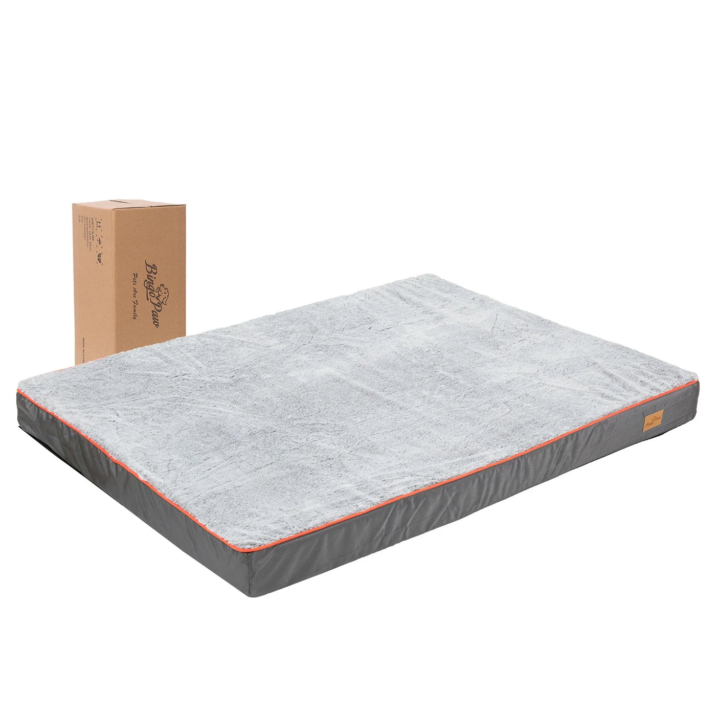 Orthopedic waterproof dog bed with washable cover and non-slip bottom