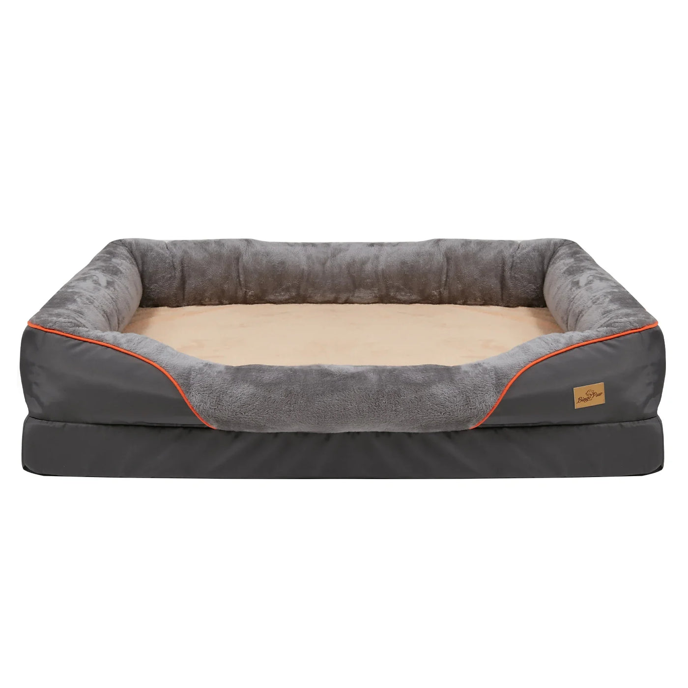 Orthopedic dog bed with washable waterproof cover - durable and comfortable for all sizes
