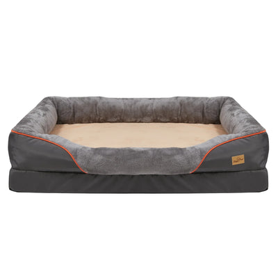 Orthopedic dog bed with washable waterproof cover - durable and comfortable for all sizes