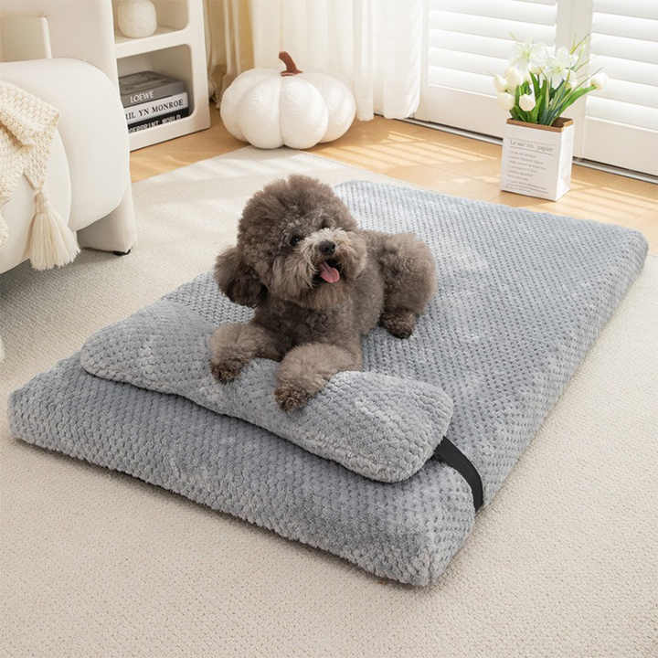 Luxury Fluffy Pet Bed Made of Faux Fur