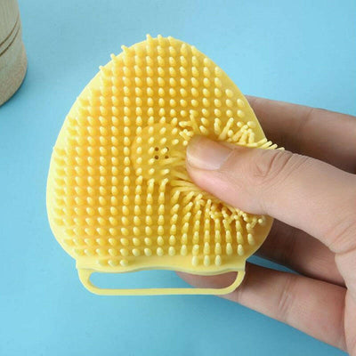 FurMassage – Soft Silicone Pet Grooming Brush
